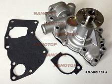 Помпа водяная ISUZU 3LD1, 3LD2, 4LE1, 4LE2, 4LC1. 3LD1, 4LB1-T, 3LB1 (223mm) 8-97045-402-0, 8-97045-402-1, 8-97254-148-0, 8-97254-148-1, 8-98098662-0. 8-97126-189-0. 8-98126-231-3 / 8-98126-231-1 / 8-98126-231-2 / 8-98126-231-0 / 8-97254-148-3 / 8-97254-